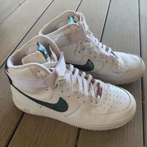 Nike air force 1 high oil slick